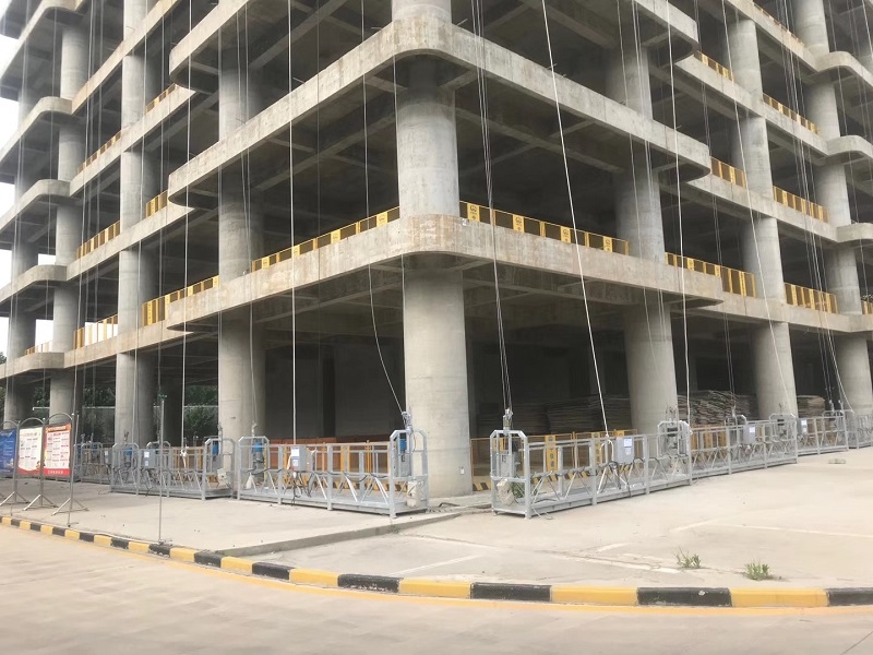 吊籃項目工地現場(chǎng)